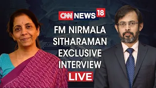 FM Nirmala Sitharaman Interview with Rahul Joshi | First Big Interview Post #Budget2021
