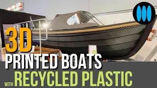 IMPACD BOATS - 3D PRINTED boats, with RECYCLED plastic