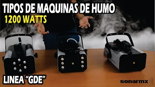 Tipos de Máquinas de Humo GRANDES 1200w Video de Funcionamiento/ Marca Wahrgenomen