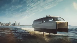 Candela P-12 Shuttle Electric Flying Ferry Yacht (2023) Exterior Interior