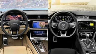2019 Audi A7 VS Volkswagen arteon - INTERIOR