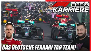 Das deutsche Ferrari Tag Team! 😏 | F1 2020 Fahrerkarriere #1