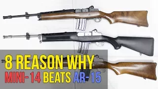 8 Reasons Why the Ruger Mini-14 is Better Than the AR15 (4K UHD)