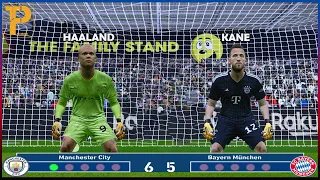 goalkeeper Haaland vs goalkeeper Kane  | Perfect Penalty Shootout #kane  #2024 #haland