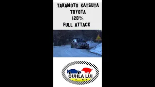 Takamoto KATSUTA on fire Toyota GR Yaris Rally1 Short Tests Day Rallye Monte Carlo WRC 2022