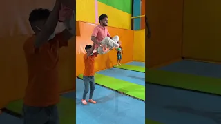 Football bana ke Uchhal diya | Trampoline Park Rohini Delhi