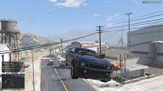 GTA V Knight Rider 3000 K.I.T.T Rampage + Insane Six Star Escape(RDE 3.1.6)