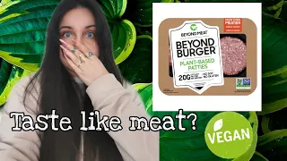 Review / @BeyondMeat  / Vegan burguer that tastes like meat?