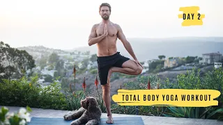 Total Body Yoga Workout Challenge - Day 2 Core Integration | Yoga With Tim