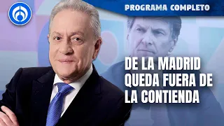 Enrique de la Madrid se cae de la contienda presidencial | PROGRAMA COMPLETO | 15/08/23