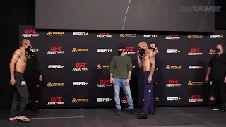 UFC Fight Night 183 official weigh-in