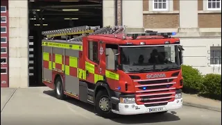 Dorset & Wiltshire Fire & Rescue / Scania P270 / WRL / Dorchester / On Emergency Call