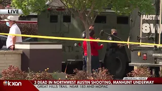 Austin shooting: Police still searching for fugitive with 3 dead, shelter in place lifted