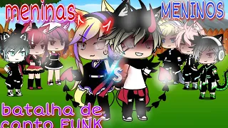 Batalha de canto meninas vs meninos Funk (+10)