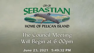 June 23, 2021 -  City Council Meeting