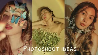 CREATIVE HOME PHOTOSHOOT IDEAS USING SUNSET LAMP | PART 4 | TIKTOK INSPIRED