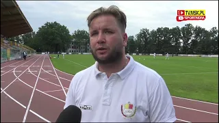 tv.nsk.pl [tr. Michał Piros o przygotowaniach drużyny] KS Legionovia Legionowo 2022-07-13