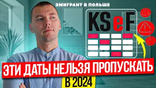 ВАЖНЫЕ ДАТЫ для предпринимателей и физ лиц в Польше! Когда подавать PIT? НАЛОГИ В ПОЛЬШЕ 2024