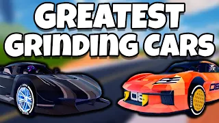 GREATEST Cars to Use for GRINDING (Roblox Jailbreak)