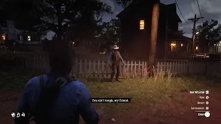 NPC Who Shot & Killed His own Horse Gets Instant Karma - RDR2