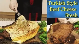 Turkish Style Giant Beef Cheese Steak by Czn Burak | Turkish Food Heaven