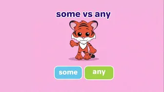 English Quiz For Kids | Some vs Any | Learn English for Kids