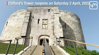 Clifford’s Tower in York reopens after epic transformation