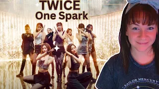 FIRST REACTION TO TWICE ONE SPARK MV and PERFORMANCE VIDEO #kpop #twice #reactionvideo