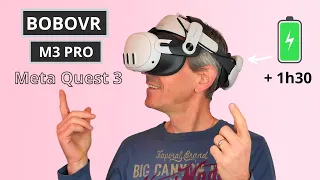 BOBOVR Sangle M3 Pro accessoire META QUEST 3 - Mon avis