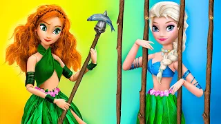 Elsa y Anna en una Isla / 11 DIYs de Frozen