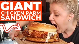 GIANT CHICKEN PARMESAN SANDWICH