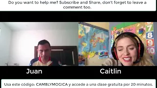 English conversation with Cambly  Day #   181 Caitlin