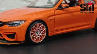 2021 Maisto  Bmw M4 Gts, Orange 1/24 Scale Model Car | Siritoycollections | diecastcars