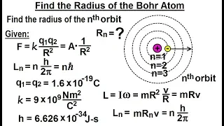 Physics 13A - Test Your Knowledge: Angular Momentum (5 of 26) How to Find the Bohr Atom Radius?