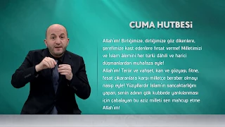 İşaret Diliyle Cuma Hutbesi - 26 Ocak 2018