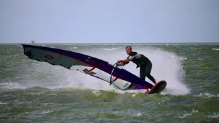 Windsurfing Makkum 2023 | Choppy slalom/ speed sailing