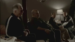Tony is in a safe house with several of his men - The Sopranos HD