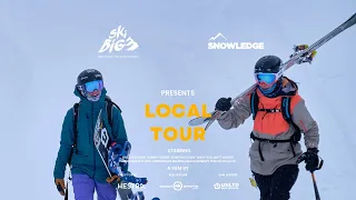 Local Tour | Freeride Skiing & Snowboarding the Canadian Rockies at SkiBig3