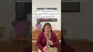 Rose Clarinet Etude 4 Practice Clip
