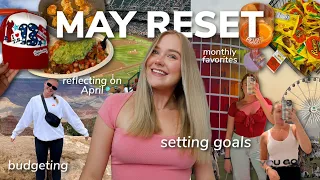 MAY MONTHLY RESET 2024: goal setting, monthly favorites, budgeting, highs & lows