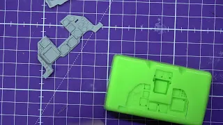 COCKPIT F16 ITALERI 1/12 VIDEO 6