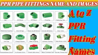 PPR Material Fittings | PPR Pipe Fitting Name And Images | PPR Pipe Fittings #plumbing #plumber #ppr