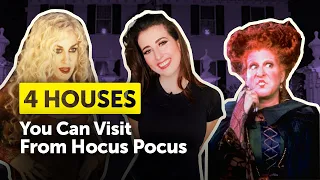 4 Houses You Can Visit From Hocus Pocus