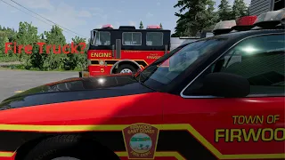 A BeamNG Drive Fire Truck Mod