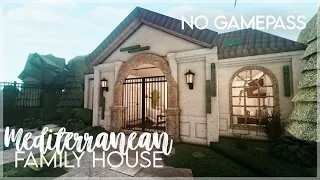 Minami Oroi Bloxburg Speedbuild and Tour - No Gamepass Mediterranean Family House - July 22 2021