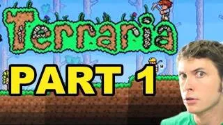 Let's Play Terraria - Part 1 - Intro