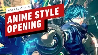 Astral Chain Anime Style Opening