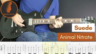 Animal Nitrate - Suede (Guitar Cover & Tab)