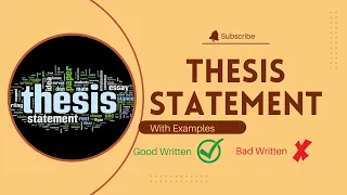 What Does a Good Thesis Statement Look Like | Academic Writing