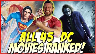 All 45 DC Movies Ranked! (SuperCut Edition)